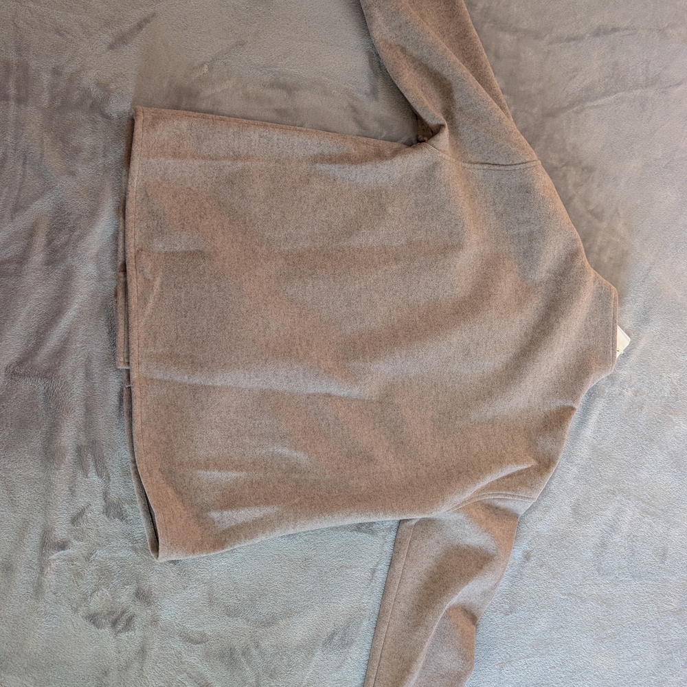 Commense Gray Pea Coat - Picture 4 of 5
